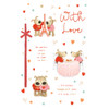 Boofle Near Eiffel Tower Valentine's Day Card Boofle Near Eiffel Tower Valentine's Day Card