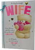 Forever Friends For My Wonderful Wife Birthday Card