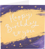 Starry Gold Foil Design From The Camden Collection Birthday Card