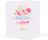 Floral Cake Design From The Camden Collection Birthday Card