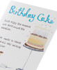 Funny Cake Joke Design Just For You Birthday Card