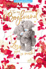 Bears Hugging Wonderful Boyfriend Valentine's Day Card
