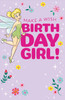 Disney Unique Tinkerbell Design Birthday Card