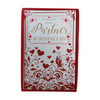 With Love To My Partner Classic Hearts Design Valentine's Day Boxed Card