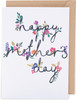 Kindred Floral Text Design Happy Mother's Day Blank Card