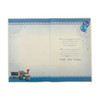 On Your Baby Boy's Christening Day Keepsake Treasures Greeting Card