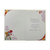 To My Wife Teddy With Envelope & Flowers Design Mother's Day Card