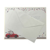 Age 21 Teddy In Red Car Design Birthday Card