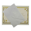 Good Luck On Your New Job Gold Stars Design Card