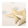 Hallmark Blank Christmas Card Gold Star Small Square