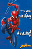Marvel Spiderman Amazing Design For Young Boys Birthday Card