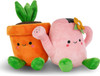 Better Together Watering Can and Plant Pair Soft Toy Set of 2 Gift Mothers Day, Birthday, Valentines Day, Anniversary