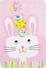 "Little Girl" Cat Design Easter Card