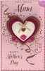 Special Mum 8 Page Insert Heart Design Luxury Mother's Day Card