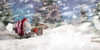 3D Holographic Especially For You Sign Me to You Bear Christmas Card- Especially For You at Christmas - Teddy with present