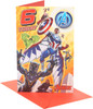 Marvel The Avengers Captain America & Heroes Design 6th Birthday Card