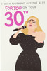 Adele Design 30th Birthday Card