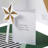 Memento Luxe Hip hip Hooray Birthday Card with Mini Card, Keepsake 