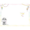 Bear Tangled In Streamers Granddaughter Birthday Card