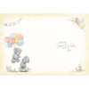 Bears Holding Bunting Birthday Card
