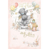 Bear On Steps Lots of Love Birthday Card