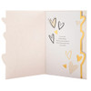 Gold Foil Hearts Design & Heartfelt Verse Boyfriend Birthday Card