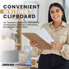 Pack of 10 A4 Quality Wooden Clipboard with Hanging Hole