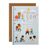 3D Contemporary Illustrated Design from Son Father's Day Card
