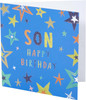 Kindred Stars Design Son Happy Birthday Card