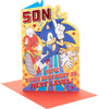Sonic the Hedgehog Next Level Design Son Birthday Card