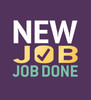 Gold Foil New Job Congratulations Card