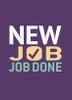 Gold Foil New Job Congratulations Card