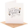 Hugs Design Get Well Soon Card
