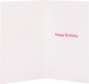 Funny Pink Review Design Wife Birthday Card