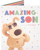 Boofle Wearing Sunglasses Amazing Son Birthday Card