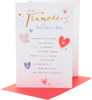 Heartfelt Design Fiancée Valentine's Day Card
