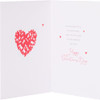 Red & Gold Design Wife Valentine's Day Card