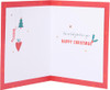 Bright Patterned Lettering Boyfriend Christmas Card