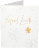 Leaf Cover Design Good Luck Card