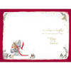 Bear In Xmas Scenes Storyboard Grandson Christmas Card
