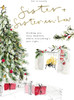 For a Lovely Sister + Sister in law Christmas Card