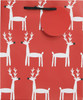 Reindeer Design Multipack of 6 Medium Christmas Gift Bags for Him/Her/Friend