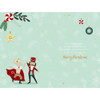 Mouse And Nutcracker King Godson Christmas Card