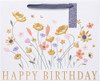 Wild Valley Flowers Design Large Gift Bag