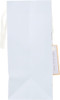 Floral White Lotus Design Medium Gift Bag Floral White Lotus Design Medium Gift Bag