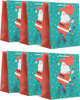 Jolly Santa & Bike Design Multipack of 6 Large Gift Bags for Him/Her/Friend Christmas Jolly Santa & Bike Design Multipack of 6 Large Gift Bags for Him/Her/Friend Christmas