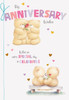 Forever Friends Romantic Message Wife Anniversary Card