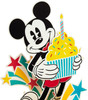 Disney Mickey Mouse with Cupcakes & Stars 3D & Pop Up Birthday Card