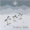 Pack of 8 Dancing Penguins Marie Curie Charity Christmas Cards