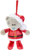 Me to You Plush Tree Decoration Tatty Teddy Dressed As Santa Official Collection